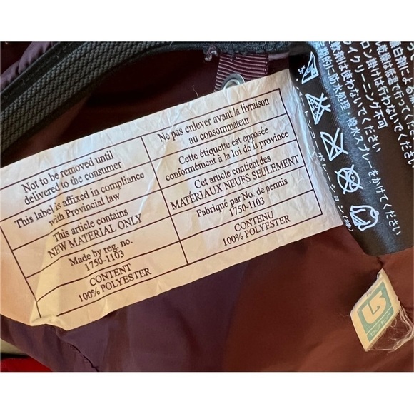 BURTON Snowboard Ski Technical Outdoor Hooded Faux Fur Gorpcore Parka Small - Picture 11 of 13